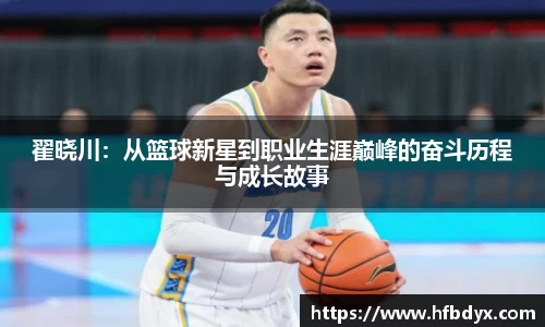 翟晓川：从篮球新星到职业生涯巅峰的奋斗历程与成长故事